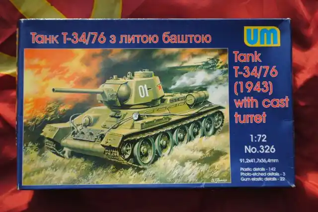 UM0326 T-34/76 "1943" with cast turret Betaalbaar
